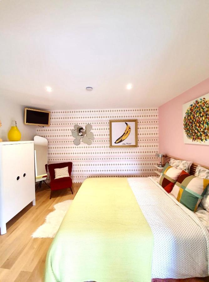 La Maison Pop Appartement Meuble Independant Avec Jardin Romans-sur-Isere Exterior photo