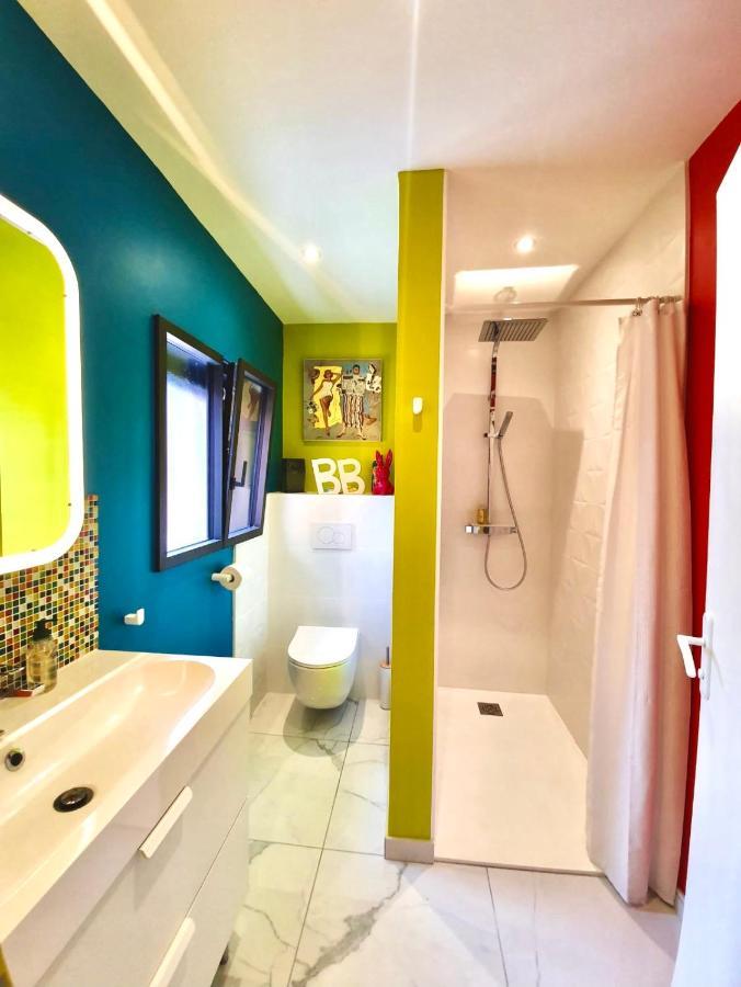 La Maison Pop Appartement Meuble Independant Avec Jardin Romans-sur-Isere Exterior photo